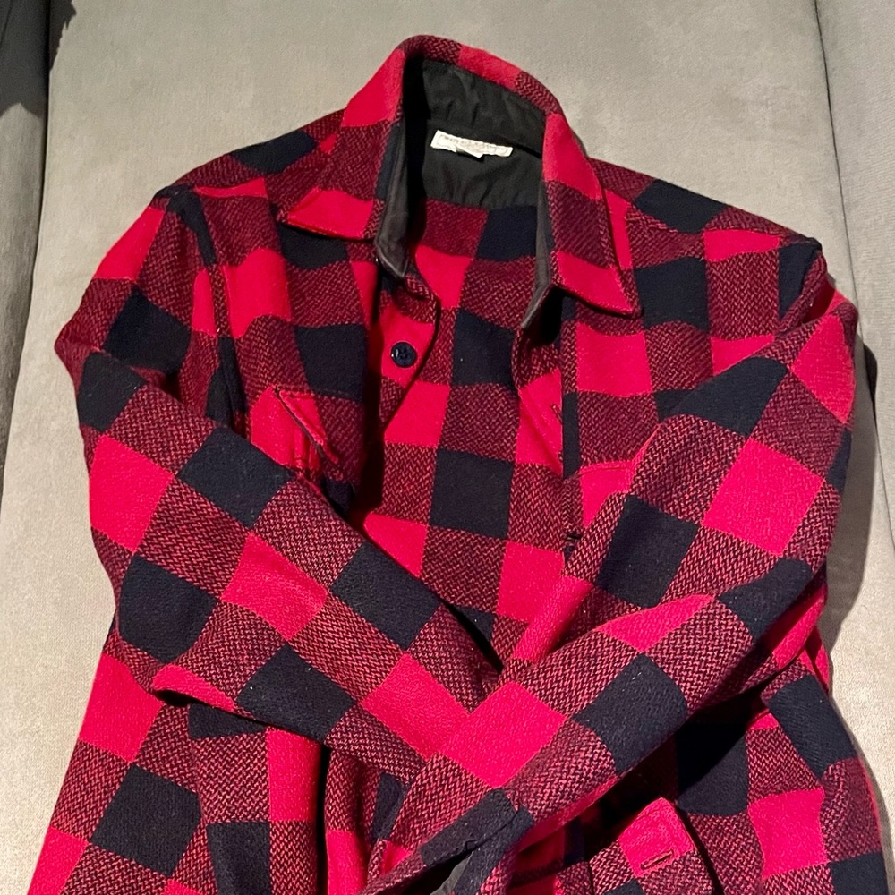 Wallace & Barnes for Jcrew Buffalo Plaid Men’s overshirt, size Large